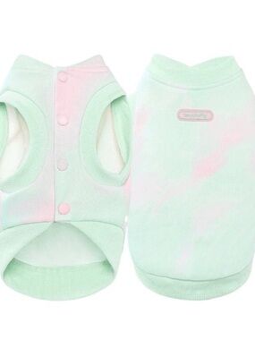 Soft Mint Small Pet Vest - Comfortable Sleeveless Shirt